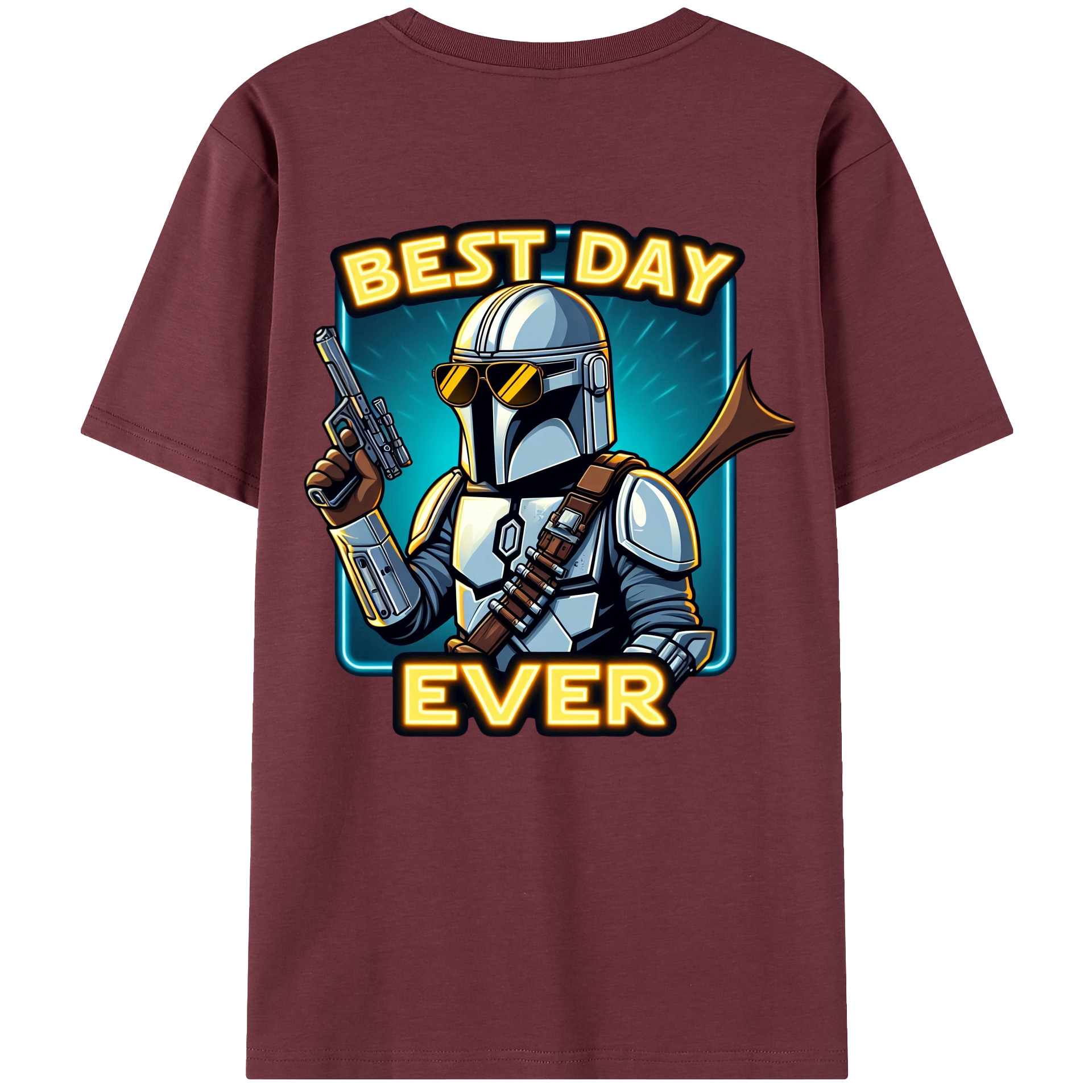 （画像用） スター・ウォーズ Star Wars 綿100％半袖Tシャツ（背面プリント）